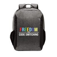 Tabitha Brown Freedom Over Code Switching Vector Backpack