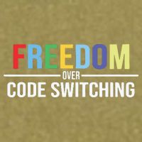 Tabitha Brown Freedom Over Code Switching Garment-Dyed Women's Muscle Tee
