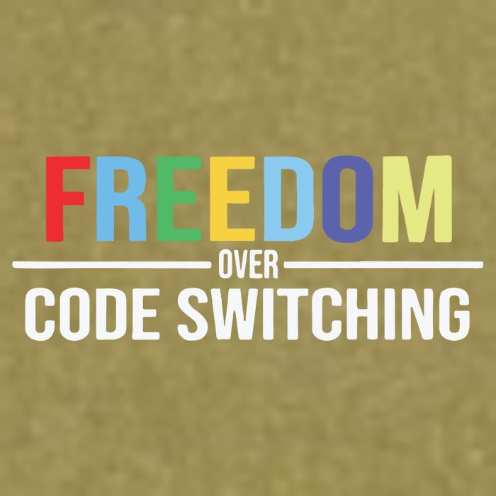 Tabitha Brown Freedom Over Code Switching Garment-Dyed Women's Muscle Tee