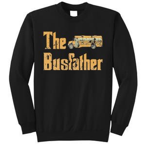 The Busfather Funny Bus Driver Sweatshirt