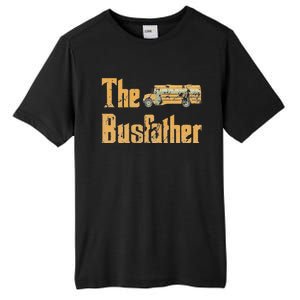 The Busfather Funny Bus Driver Tall Fusion ChromaSoft Performance T-Shirt