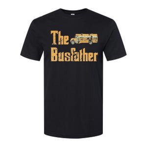 The Busfather Funny Bus Driver Softstyle CVC T-Shirt