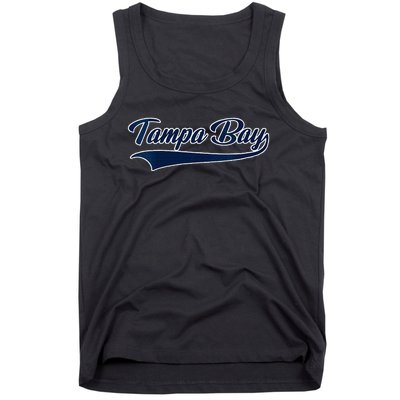 Tampa Bay Florida Throw Back Design Classic Tank Top