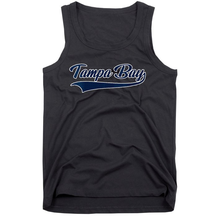 Tampa Bay Florida Throw Back Design Classic Tank Top