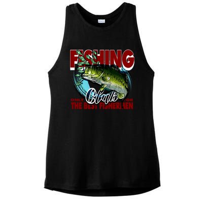 The Best Fishermen Fishing Only Club Ladies PosiCharge Tri-Blend Wicking Tank