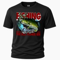 The Best Fishermen Fishing Only Club Cooling Performance Crew T-Shirt