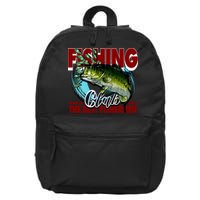 The Best Fishermen Fishing Only Club 16 in Basic Backpack