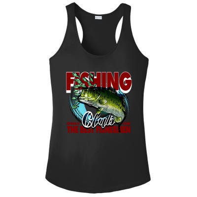 The Best Fishermen Fishing Only Club Ladies PosiCharge Competitor Racerback Tank