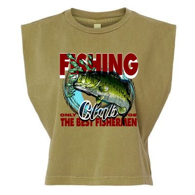 The Best Fishermen Fishing Only Club Garment-Dyed Women's Muscle Tee