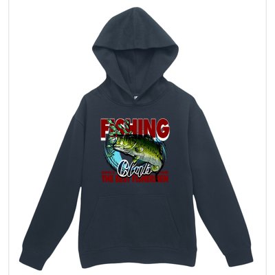 The Best Fishermen Fishing Only Club Urban Pullover Hoodie