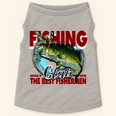 The Best Fishermen Fishing Only Club Doggie Tank