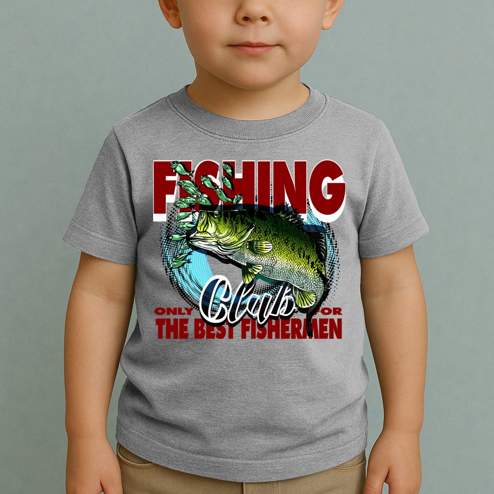 The Best Fishermen Fishing Only Club Toddler T-Shirt