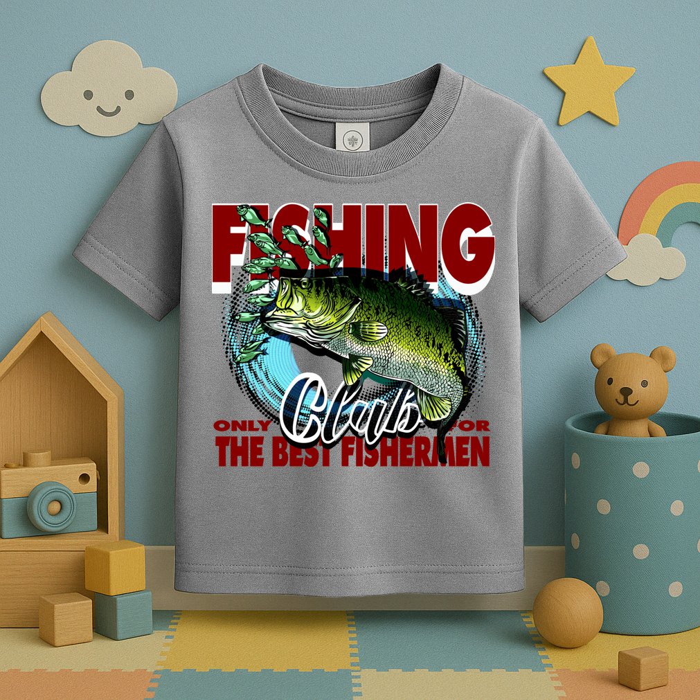 The Best Fishermen Fishing Only Club Toddler T-Shirt