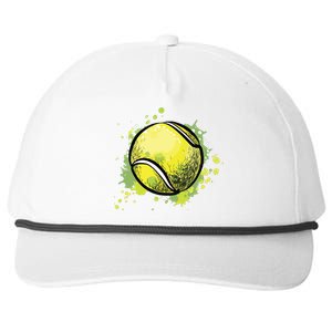 Tennis Ball For Sports And Tennis Lover For Christmas Snapback Five-Panel Rope Hat