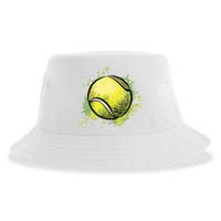 Tennis Ball For Sports And Tennis Lover For Christmas Sustainable Bucket Hat