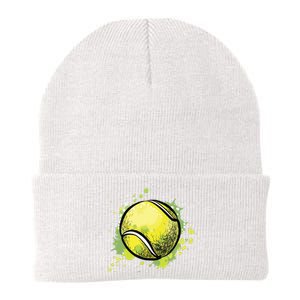 Tennis Ball For Sports And Tennis Lover For Christmas Knit Cap Winter Beanie