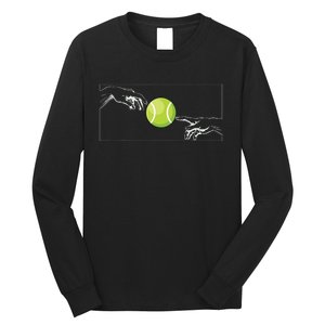 Tennis Ball For Tennis Player Tennis Player To Tennis Long Sleeve Shirt