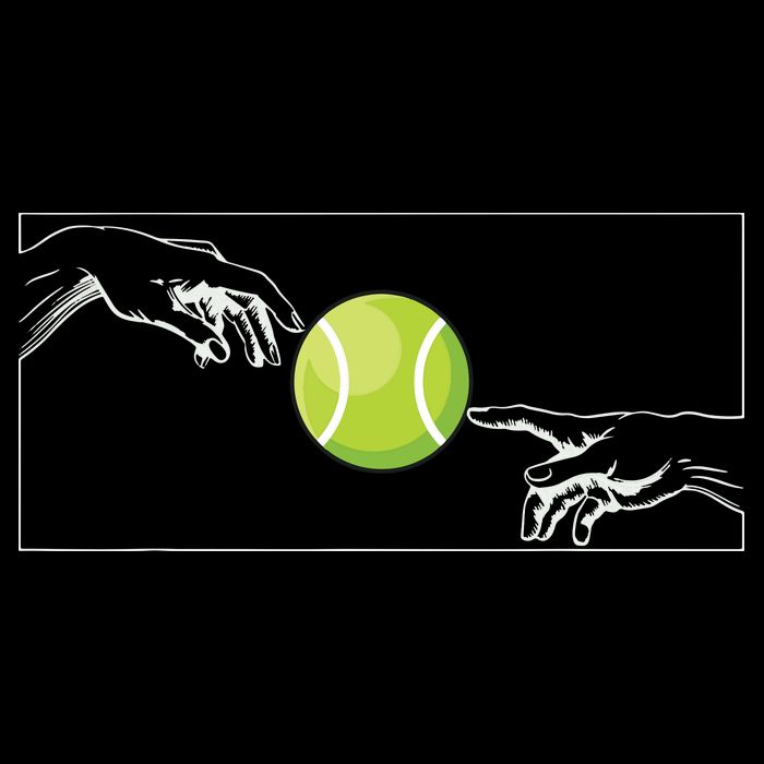 Tennis Ball For Tennis Player Tennis Player To Tennis Tall T-Shirt
