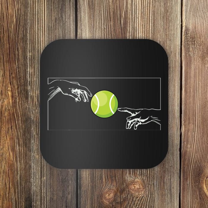 Tennis Ball For Tennis Player Tennis Player To Tennis Coaster