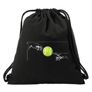 Tennis Ball For Tennis Player Tennis Player To Tennis Drawstring Bag