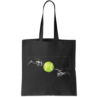 Tennis Ball For Tennis Player Tennis Player To Tennis Tote Bag