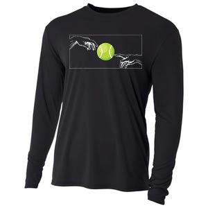 Tennis Ball For Tennis Player Tennis Player To Tennis Cooling Performance Long Sleeve Crew