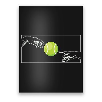Tennis Ball For Tennis Player Tennis Player To Tennis Poster