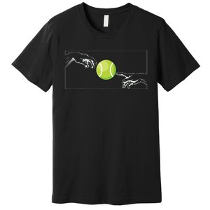 Tennis Ball For Tennis Player Tennis Player To Tennis Premium T-Shirt