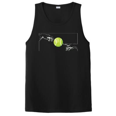 Tennis Ball For Tennis Player Tennis Player To Tennis PosiCharge Competitor Tank