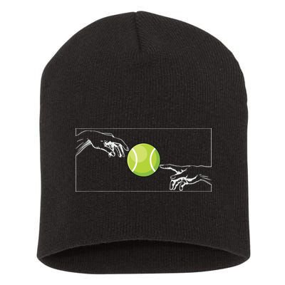 Tennis Ball For Tennis Player Tennis Player To Tennis Short Acrylic Beanie