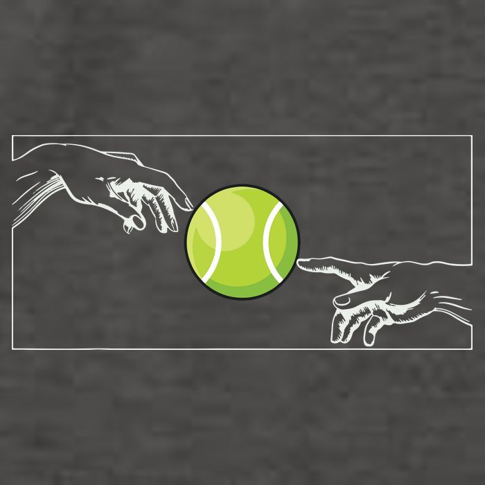 Tennis Ball For Tennis Player Tennis Player To Tennis Vector Backpack