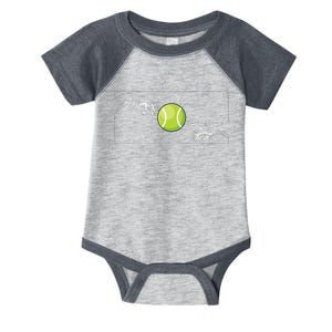 Tennis Ball For Tennis Player Tennis Player To Tennis Infant Baby Jersey Bodysuit