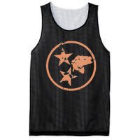 Tennessee Bass Fishing Mesh Reversible Basketball Jersey Tank