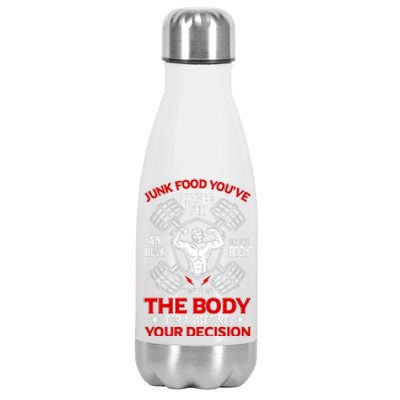 The Body For A Lifetime: Your Decision Stainless Steel Insulated Water Bottle