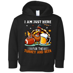 Turkey Beer Football Toddler Hoodie