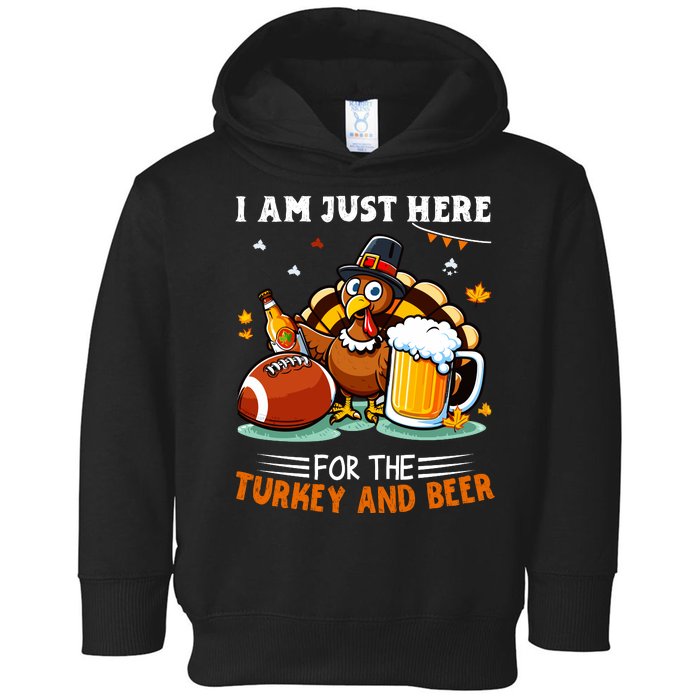 Turkey Beer Football Toddler Hoodie