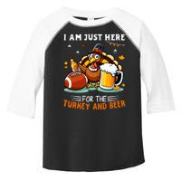 Turkey Beer Football Toddler Fine Jersey T-Shirt