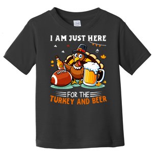 Turkey Beer Football Toddler T-Shirt