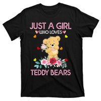 Teddy Bear For Women Just A Who Loves Teddy T-Shirt