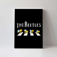 The Beetles Funny Bee Abbey Road Play On Word Trending Gift Idea Canvas