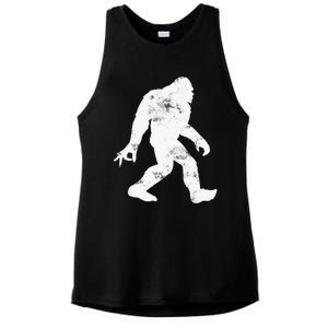 TSD845917 Big Foot Holiday Ladies PosiCharge Tri-Blend Wicking Tank