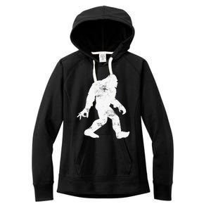 TSD845917 Big Foot Holiday Women's Fleece Hoodie