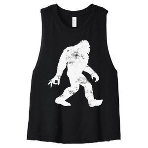 TSD845917 Big Foot Holiday Women's Racerback Cropped Tank