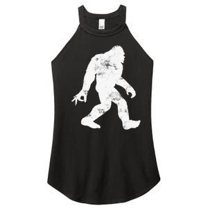 TSD845917 Big Foot Holiday Women's Perfect Tri Rocker Tank