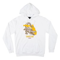 Tampa Bay Florida Fl Aligator Vacation Surf Sunset Hoodie