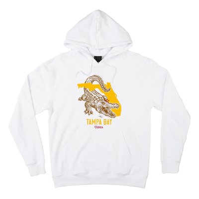 Tampa Bay Florida Fl Aligator Vacation Surf Sunset Hoodie