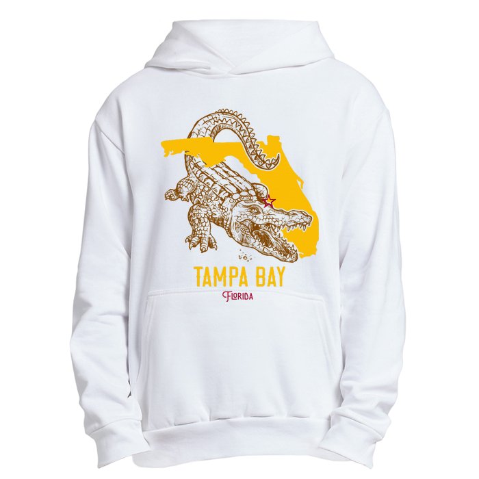 Tampa Bay Florida Fl Aligator Vacation Surf Sunset Urban Pullover Hoodie