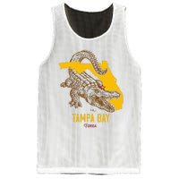 Tampa Bay Florida Fl Aligator Vacation Surf Sunset Mesh Reversible Basketball Jersey Tank