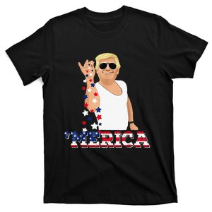 Trump Bae Funny 4th of July Trump Salt Freedom T-Shirt