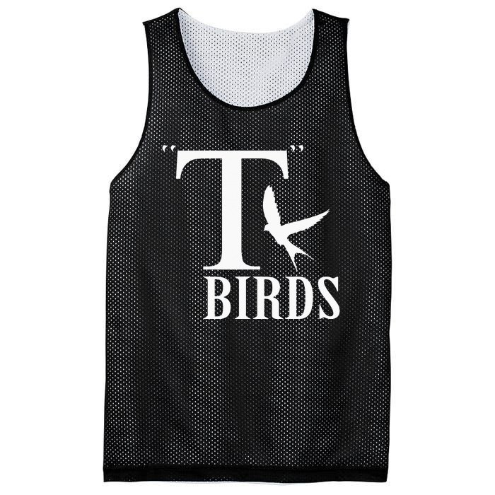 T Bird Funny Halloween Costume Rocker 1950s Mesh Reversible Basketball Jersey Tank